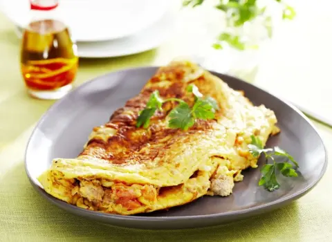 Omelette au Thon