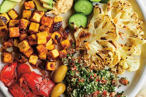 Salade régime (légumes sautés)