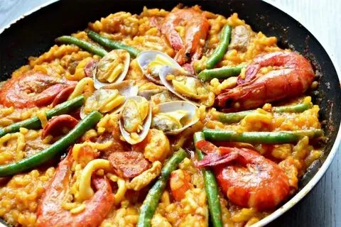 La paella (sur commande)