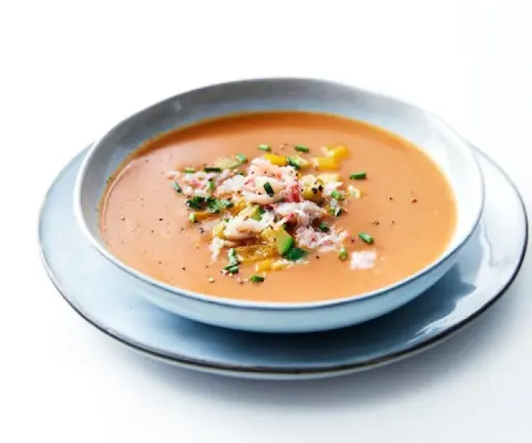 La bisque de crevettes