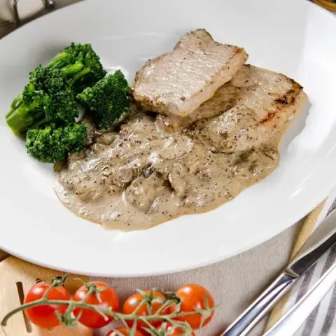 FILET Ala crème champignons