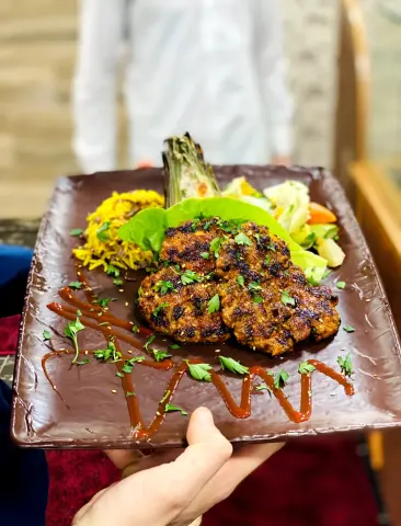 Steak Haché Grillée acheval