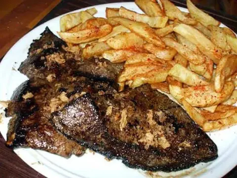 Frites foie