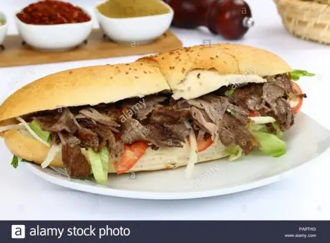 Frites chawarma