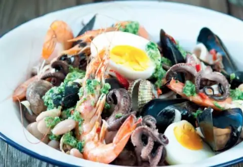 Salade fruits de mer